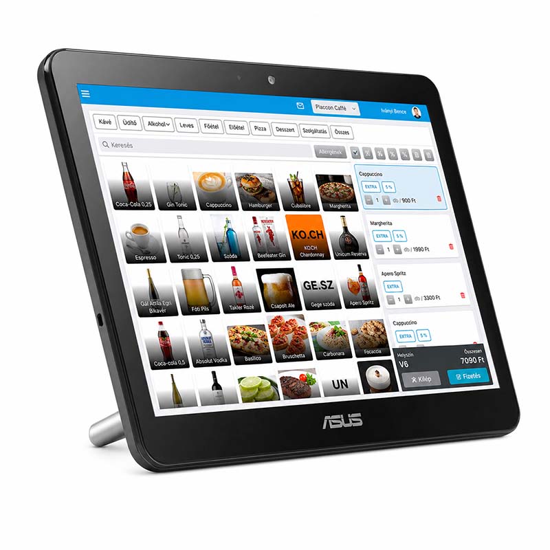 ASUS POS számítógép és monitor egyben, konzollal 15,6″